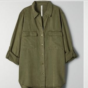Aritzia The Group Babaton button down